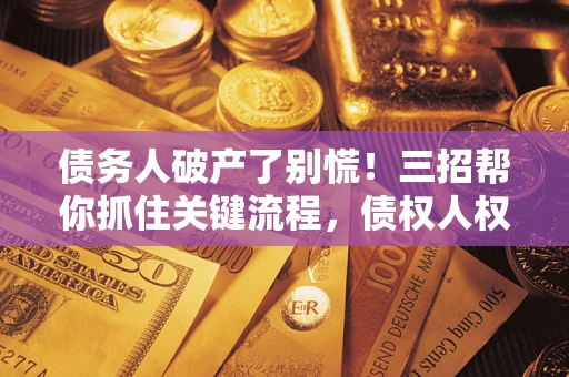 济南债务人破产了别慌!三招帮你抓住关键流程,债权人权益不再缩水 济南债务人破产了别慌!三招帮你抓住关键流程,债权人权益不再缩水